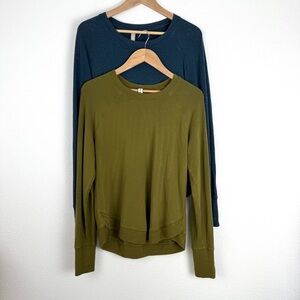 2 Athleta Mindset Sweatshirt Bundle Small